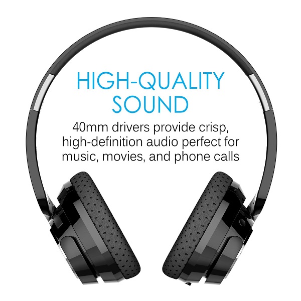 Mee Audio WAVE AF36 Bluetooth Wireless On-Ear Headphones + Headset Functionality
