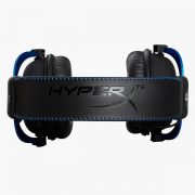 Kingston HyperX Cloud PlayStation Official Licensed for PS4 Wired Stereo Gaming Headset هدست گیمینگ برند KingSton سری HyperX مدل HyperX Cloud Playstation با لایسنس اختصاصی از سونی برای پلی استیشن و قابل استفاده با همه تجهیزات دارای جک 3.5 میلیمتر